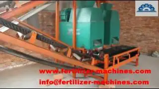 Small Capacity Organic Fertilizer Production Line, Roller Extrusion Fertilizer Granulator