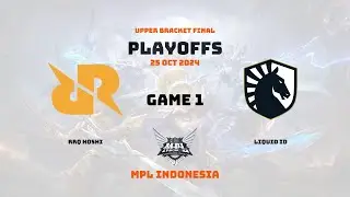 RRQ HOSHI VS TEAM LIQUID ID GAME 1 | MPL ID SEASON 14 PLAYOFFS | UPPER BRACKET FINAL