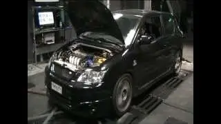 corolla ts(2zz-ge) on dyno na tune