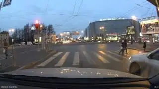CAMMSYS BlackSys CF-100 Light пример видео, сумерки Питер