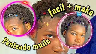 Penteado em cabelo curto 4c crespo