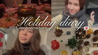 Vlog 🙂 Christmas and NYE as a student living alone in Paris 
