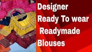 #readymadeblousedesign #dailywearblouses Latest Designer Ready to Wear readymade blouses