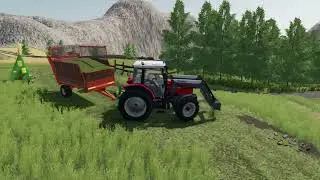 FORHAUSTING! - FS22 - Small Farm Norway