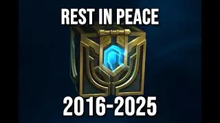 Unboxing my last ever Hextech Chest :'(