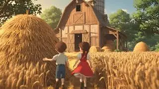 Summer Days in the Countryside | Childhood Memories in a Peaceful Village | Ghibli Style Video