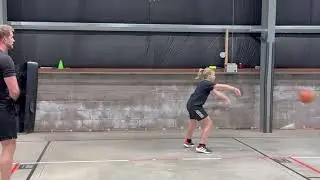 Baseline Pivot Pass and Boxout Drill
