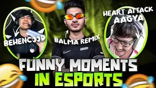 FUNNIEST MOMENTS IN ESPORTS 🤣🔥|| FT @GAMINGWITHPAHADI @iconic50 @TSGLEGEND @tahirfuegoFF