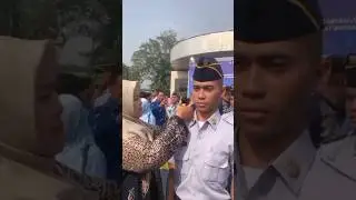 moment pelantikan taruna anak bujang mengharukan dan bangga sekali melihat anak bujang udh gagah.