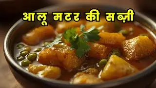 घर की बनी आलू मटर की सब्ज़ी 😋 | Easy Aloo Matar Recipe |