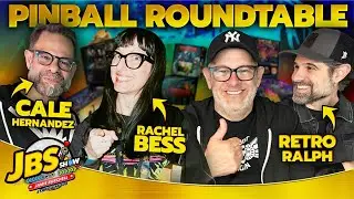 Pinball Roundtable Part - 10 with Retro Ralph, Rachel Bess and Cale Hernandez - Episode 75