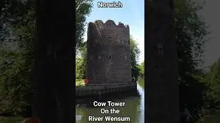 Cow Tower on the River Wensum, #Norwich #Norfolk