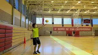 Volleyball Fundamentals Standing Serve