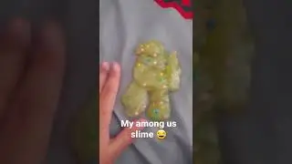 My among us slime 🤣🤣