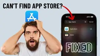 Fix App Store Missing From iPhone (in 30 Seconds)