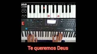 #musicagospel LOUVOR ( QUE SE ABRAM OS C&Eacute;US ) PARTE (3) EM ACORDES SIMPLIFICADO BORA TOCAR 🎹🎸🎷🎶🙏🏾😱😱😱