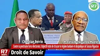 Contre la prochaine farce électorale, l'objectif reste de chasser le régime barbare de Sassou Ng.