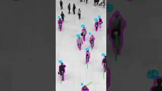 Object Segmentation Using Bounding Boxes with Object tracking #computervision #yolov8