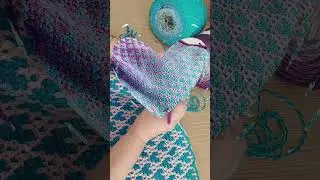 Cute #mosaiccrochet baby blanket pattern step-by-step  @BebaBlanket