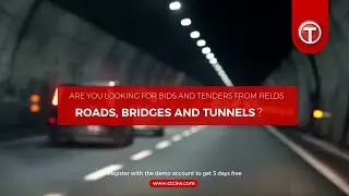 Did you follow up the update tenders and bids for Roads, bridges and tunnels 🌉#tenders #bids