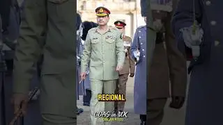Pakistan Army Chief Asim Munir in UK #trending #shorts #shortvideo #army