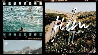 HOW TO ADD ANALOG FILM FRAMES TO YOUR PHOTOS | FREE KODAK FILM FRAMES