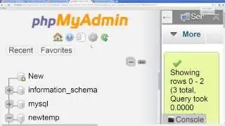 phpmyadmin Tutorial 15 - How to configure phpmyadmin select and return array