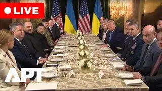 LIVE | Trump, Zelensky Address Media After Mar-a-Lago Meeting, Europe Calls End | APT