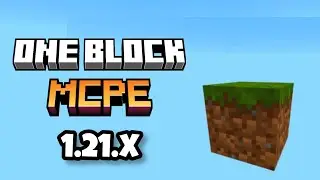 🟢Mapa De One Block Para Minecraft bedrock 1.21.X Actualizado 🟢