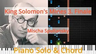 🎹King Solomon's Mines 3. Finale, Solo & Chord, Mischa Spoliansky, Synthesia Piano