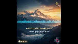 Himalaya ko Chuchura ma - A Serene Nepali Classical Journey (AI-Generated)