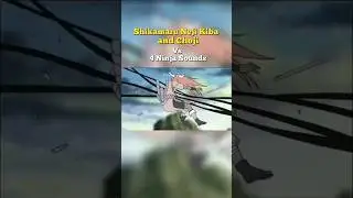 Shikamaru Neji Kiba and Choji vs Reanimated Sounds Four