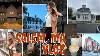 Salem Massachusetts Vlog 2019 | Amanda Claypool & Ashley Sarvak #bestfriendvlog #salemma