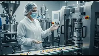 How Vitamin Tablets Are Made, Manufacturing Process, Inside Factory, Pharmaceutical Factory