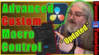 Advanced custom Macro control in DaVinci Resolve 17