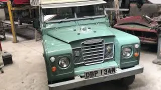 I painted this series 3 Landrover 7 years ago, How is it looking now?