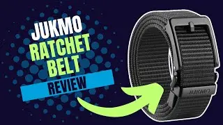 Jukmo Men's Ratchet Belt. EASY TO USE + SEE IT WORK!