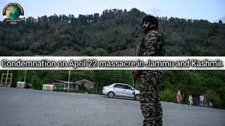 CONDEMNATION ON APRIL 22 MASSACRE IN JAMMU AND KASHMIR | VC | CMLA