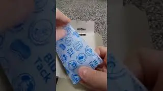 Unboxing Blu Tack ASMR