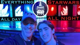 Star Wars an all day experience at Disneyland !￼