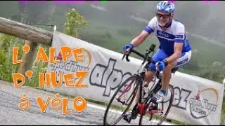 Montée de l' Alpe d' Huez à vélo  Juillet 2020  71 ans