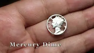 Mercury Dime Coin Cutting