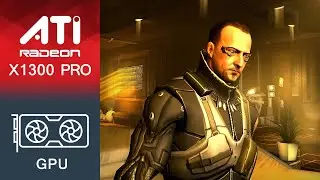 Deus Ex The Fall Gameplay ATI Radeon X1300 Pro (256MB VRAM)