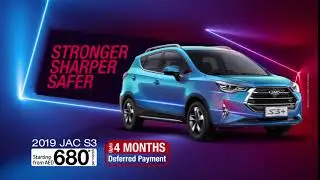 JAC S3 2019 Offer (6 seconds)