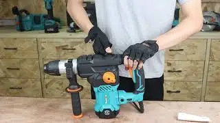How to replace carbon brushes and lubricants for rotary hammer (BSK-32MB) Maintenance Guide