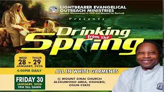 3 DAYS || DRINKING FROM THE SPRING || DAY 1
