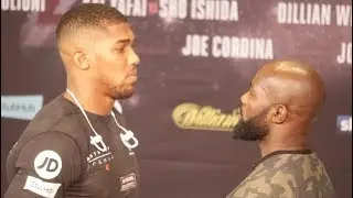 INTENSE!! ANTHONY JOSHUA v CARLOS TAKAM - OFFICIAL HEAD TO HEAD / JOSHUA v TAKAM
