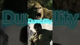 Kong 2021 vs Incredible Hulk 2008 #Battle