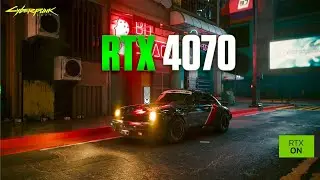 GeForce RTX 4070 - Cyberpunk 2077 - Ray Tracing: Overdrive Mode 1440p