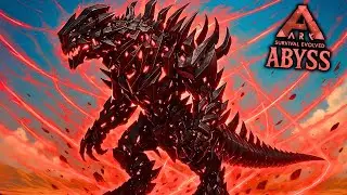 MECHA GODZILLA ATTACKED ME in ARK ABYSS&hellip;(DAY 2) 😱| Ark Survival Evolved ABYSS WORLD